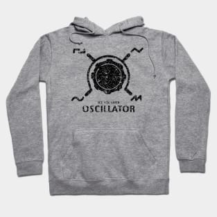 Funny Synthesizer quote "See you Later Oscillator" for synth musician Hoodie